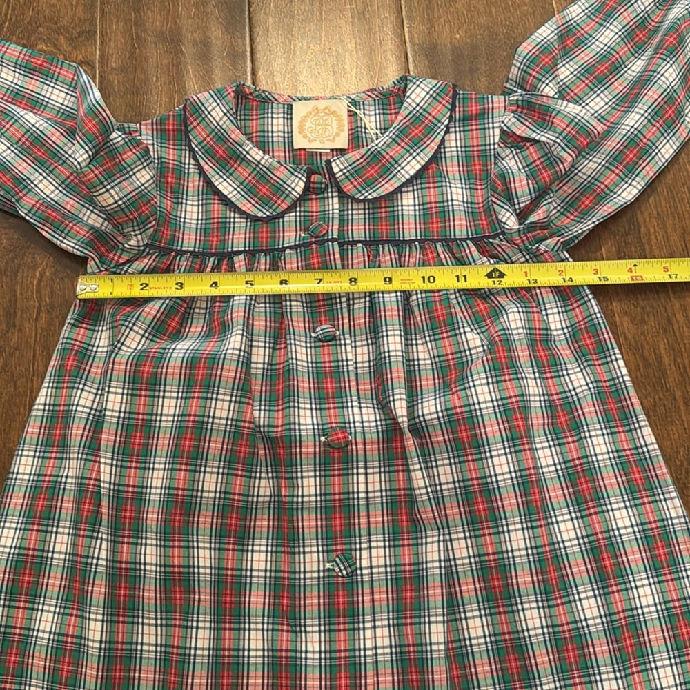 NWT TBBC Tabitha's Teacher's Pet Dress - Prestonwood Plaid - 7 - price is firm - Picture 3 of 6